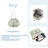 En-ji Jigum Shoulderbag Wanita - Cream