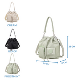 En-ji Jigum Shoulderbag Wanita - Cream