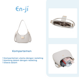 En-ji Juna Shoulderbag Wanita - Black