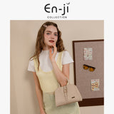 Enji - Jungyu Handbag Wanita - Cream