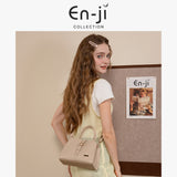 Enji - Jungyu Handbag Wanita - Cream