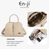 Enji - Jungyu Handbag Wanita - Cream