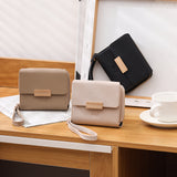 En-ji Kaira Wallet Wanita - Khaki