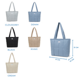 En-ji Minso Totebag Wanita - Denim