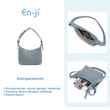 En-ji Miyong Handbag Wanita - Denim