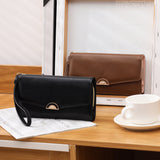 En-ji Miyuko Wallet Wanita - Nougat