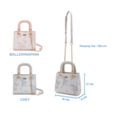 En-ji Mulso Handbag Wanita - Ballerinapink