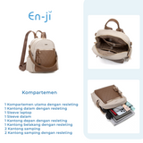 En-ji Munsan Backpack Wanita - Black
