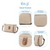 En-ji Muwon Slingbag Wanita - Khaki