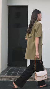 En-ji Menji Shoulderbag - Cream