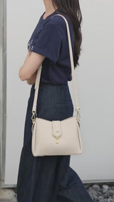 En-ji Mindi Handbag - Cream