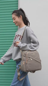 En-ji Yunran Backpack - Khaki