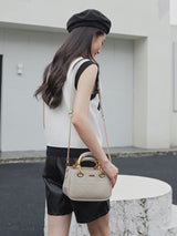 En-ji Hanji Handbag - Taupe