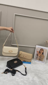 En-ji Mihyu Shoulderbag - Cream