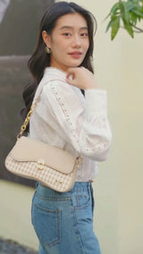 En-ji Yoran Shoulderbag - Cream