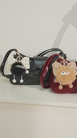 En-ji Yonbin Shoulderbag - Cherryred