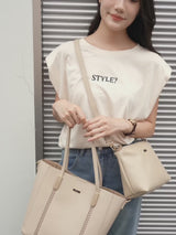 En-ji Renmi Totebag Wanita - Black
