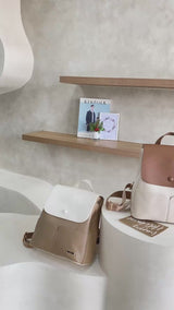 En-ji Koura Backpack - Cream