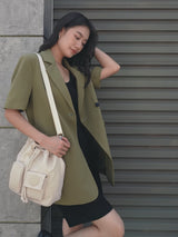 En-ji Jigum Shoulderbag Wanita - Cream