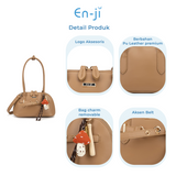 En-ji Sehi Shoulderbag Wanita - Cream