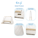 En-ji Solya Slingbag Wanita - Ivory