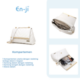 En-ji Solya Slingbag Wanita - Ivory