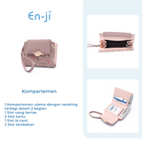 En-ji Wosu Wallet Wanita - Black