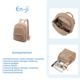En-ji Yebina Backpack Wanita - Khaki