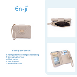 En-ji Yiwol Wallet Wanita - Ivory