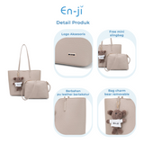 En-ji Yolda Totebag Wanita - Cream