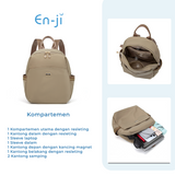 En-ji Yombi Backpack Wanita - Khaki