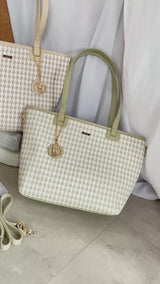 En-ji Mirin Totebag - Cream