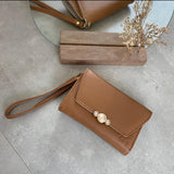 En-ji Machiko Wallet - Brown - EN-JI