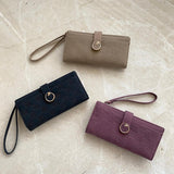 En-ji Saena Wallet - Plum - EN-JI