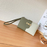 En-ji Oriko Wallet - Olive - EN-JI