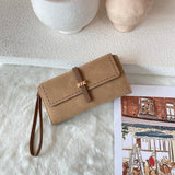 En-ji Sujin Wallet - Khaki - EN-JI
