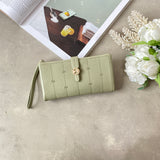 En-ji Chaerim Wallet - Olive