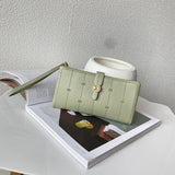 En-ji Chaerim Wallet - Olive