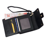 En-ji Hachi Wallet - Black