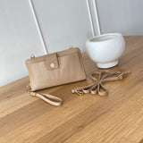 En-ji Hitomi Wallet - Almond