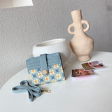 En-ji Tori Card Wallet - Babyblue