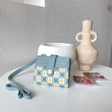 En-ji Tori Card Wallet - Babyblue