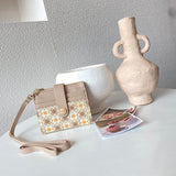 En-ji Tori Card Wallet - Cream