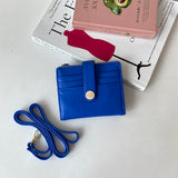 En-ji Jinju Card Wallet - Blue
