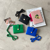 En-ji Jinju Card Wallet - Blue