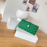 En-ji Furiko Long Wallet - Green