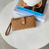 En-ji Furiko Long Wallet - Khaki