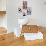 En-ji Furiko Long Wallet - Khaki