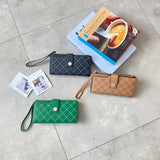 En-ji Furiko Long Wallet - Green