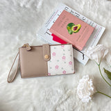 En-ji Naiko Long Wallet - Almond